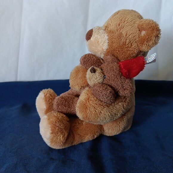 Gund Friends Forever Teddy Plush Sitting Brown Bear Hugging Stuffed Birthday - Picture 5 of 10